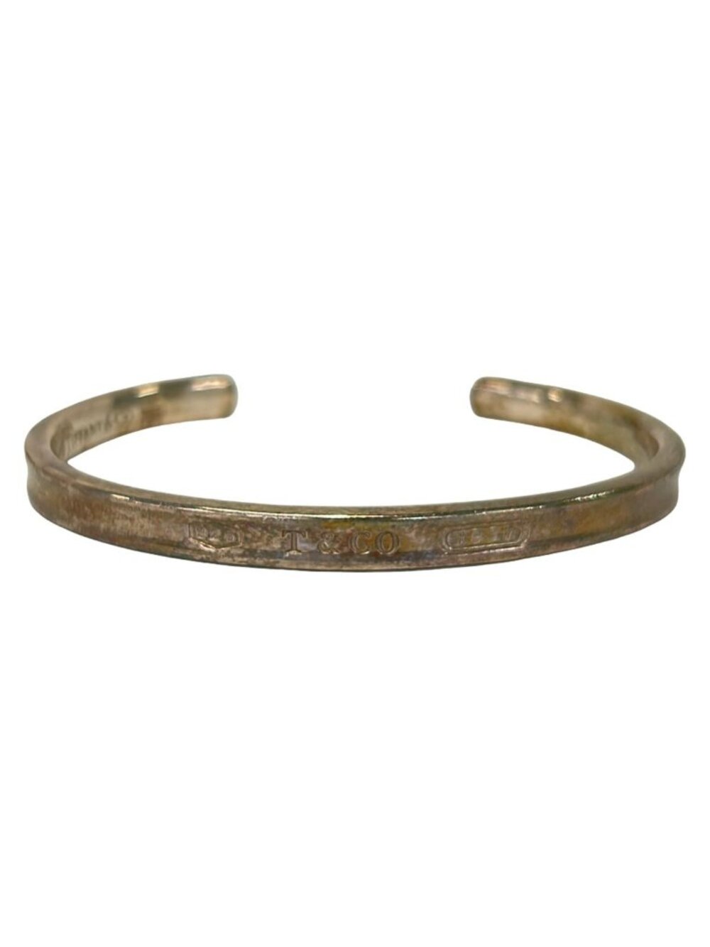 Tiffany & Co Bangle 1837 Silver Bracelet